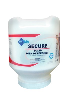 TMA/Chemnet Secure Solid Dish  Detergent, 8# - (4/cs)