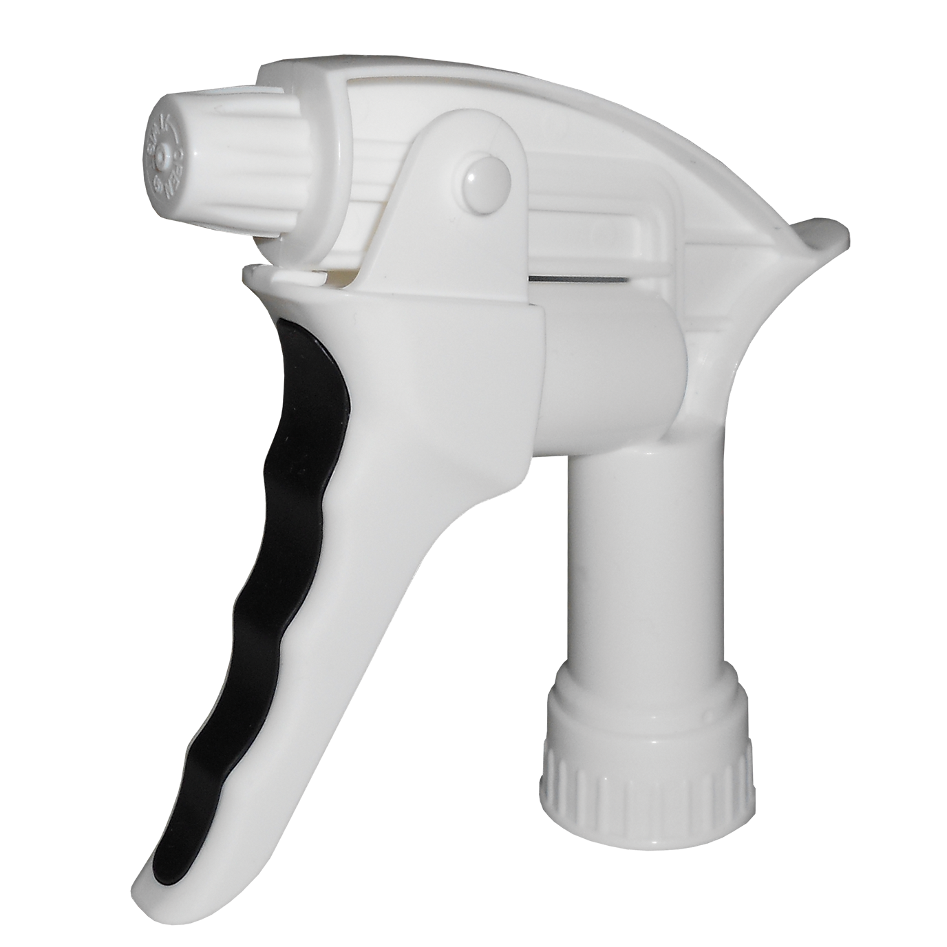 Tolco Model 640 High Output 
Trigger Sprayer, 9.25&quot;, 
White/White - (100/cs)