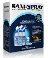 ProBlend Sani-Spray No-Rinse
Food Contact Sanitizer (makes
200 quart bottles)