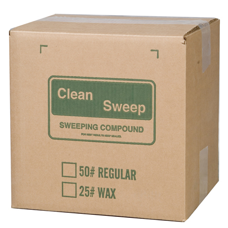 Green Clean Sweep Oil-Based
Gritted Sweeping Compound 50#
Box
