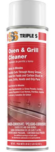 SSS Oven &amp; Grill Cleaner
12/20oz