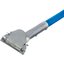 Fiberglass Dust Mop Handle
with Clip-On Connector 60&quot; -
Blue