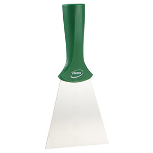 4&quot; Handle Mounted Stainless  Steel Scraper - Green