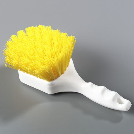8&quot; Polyester Scrub Brush
Yellow - (12/cs)