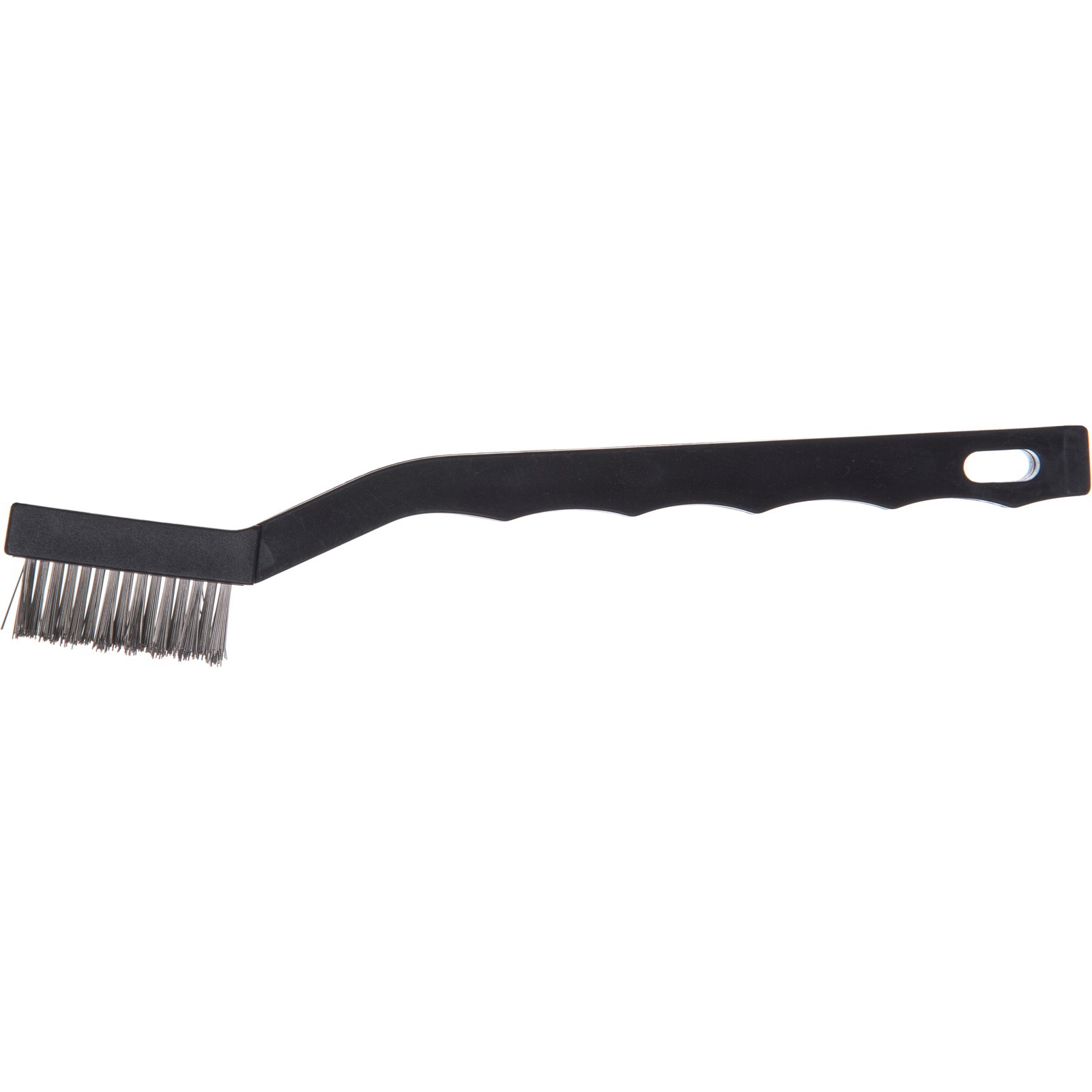 7&quot; Utility Brush W/crimped
Stainless Steel Bristles - 
(12/cs)