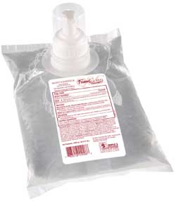 FoamClean Foaming Sanitizer,  Non-Alcohol, 1000ml - (6/cs)