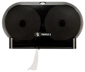 SSS Sterling Select 2.0 
Mini-Twin Tissue Dispenser, 
Matte Black - (4/cs)