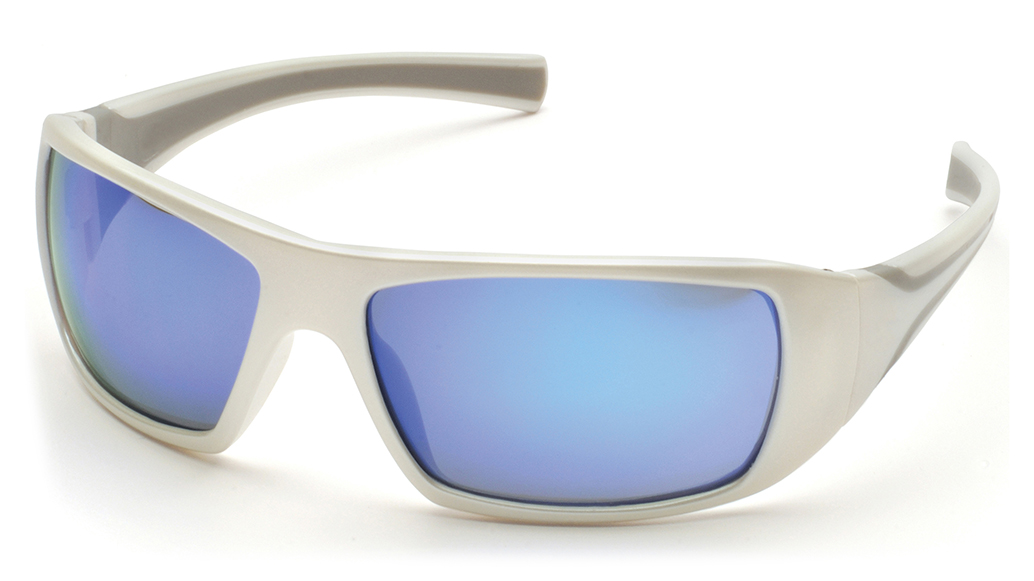 Impact ProGuard 870 Series
Safety Glasses, Ice Blue
Mirror/White