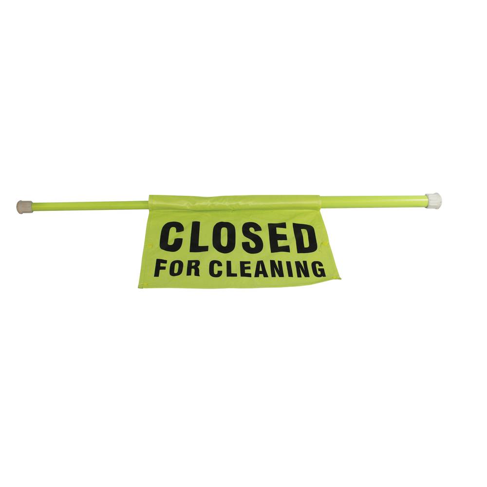 Closed for Cleaning Pole - (6/cs)