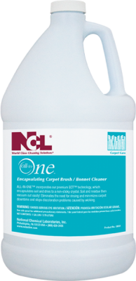 NCL All-In-One Encapsulating
Carpet Brush &amp; Bonnet Cleaner
- (4gal/cs)