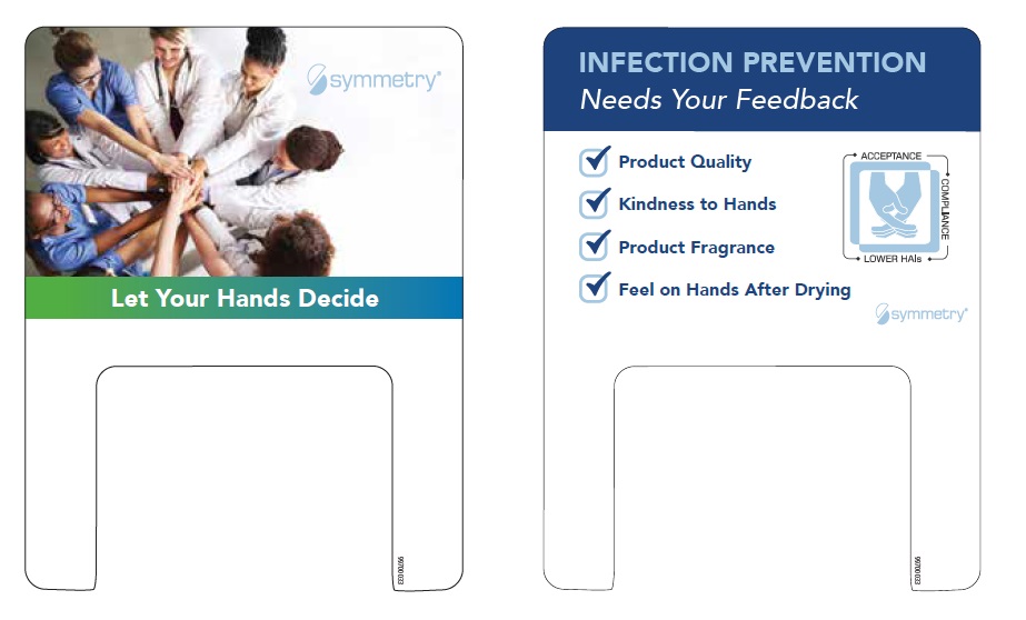 Symmetry SBMS Placard, 
Infection Prevention
