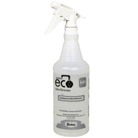 Buckeye ECO E41 Odor 
Eliminator, Spray Bottles - 
(12/cs)