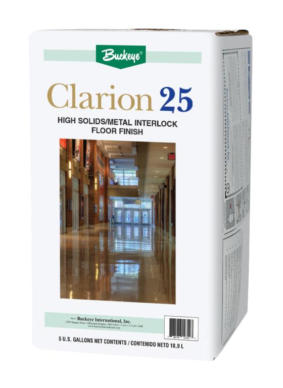 Product BUC-CLRAN25-AP: Buckeye Clarion 25 Floor  Finish - 5 Gal. Action Pac
