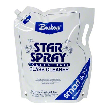 Buckeye Star Spray Conc. Glass 
Cleaner, 5L - (3/cs)