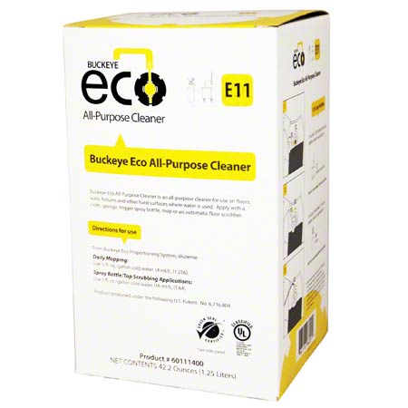 Buckeye ECO E11 All-Purpose 
Cleaner, 1.25L - (4/cs)
