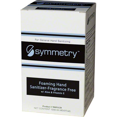 Symmetry Fragrance Free Foam 
Sanitizer, 750ml - (6/cs)