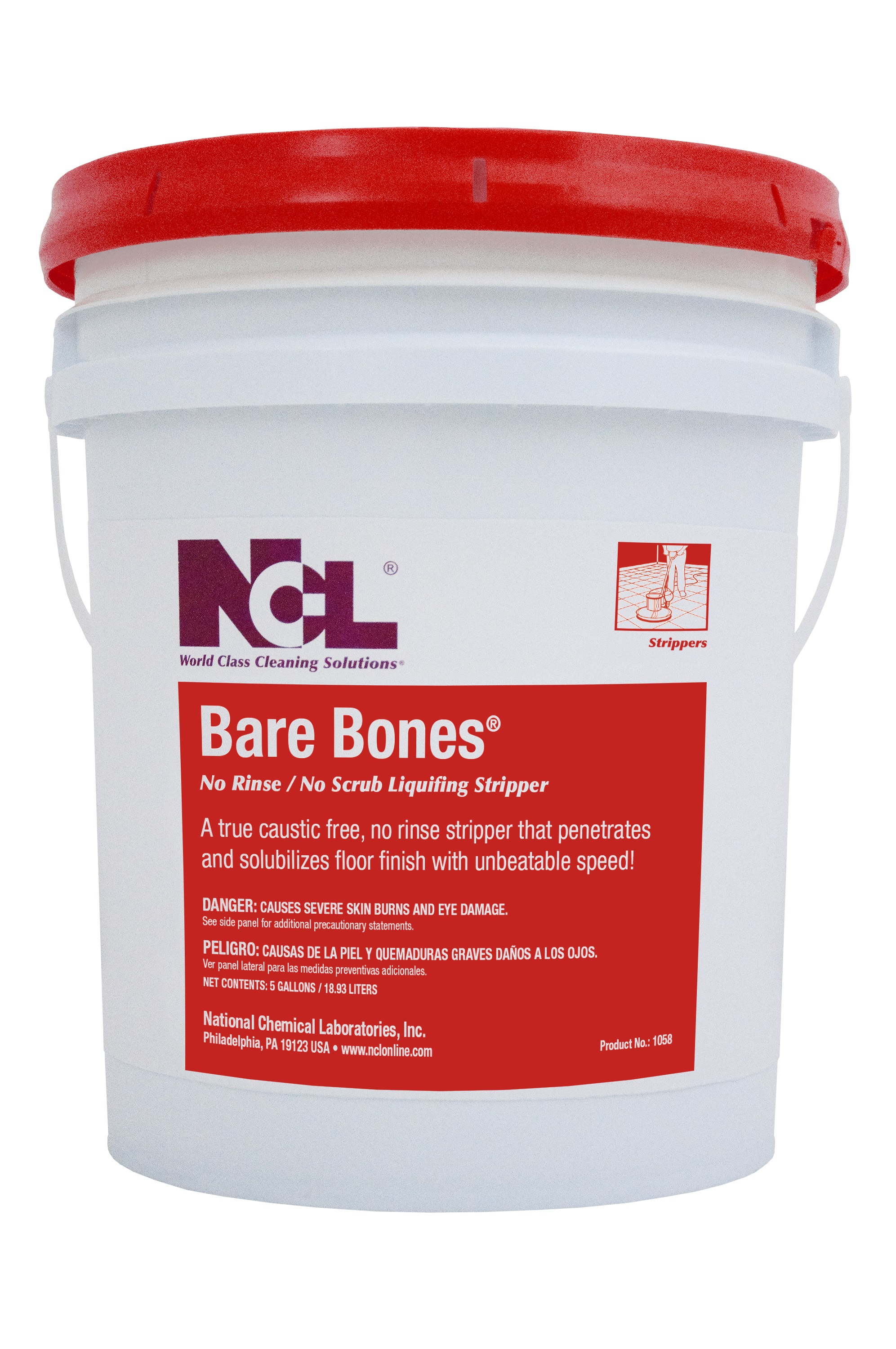 NCL Bare Bones No Rinse / No Scrub Liquifying Stripper -