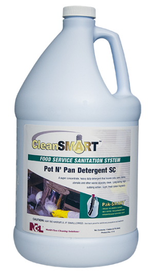 NCL CleanSMART Pot &amp; Pan
Detergent SC - (4gal/cs)
