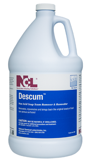 NCL Descum Non-Acid Soap Scum
Remover &amp; Renovator -
(4gal/cs)