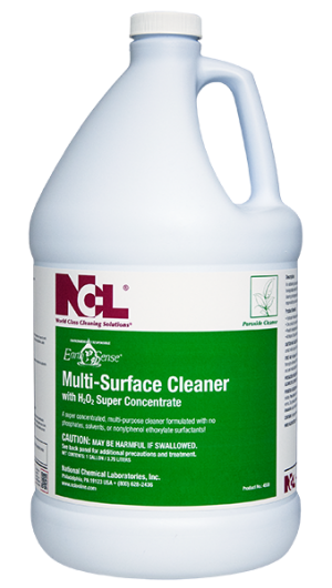NCL Earth Sense Multi-Surface
Concentrate with H2O2 -
(4gal/cs)