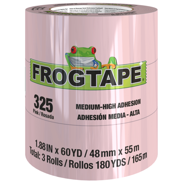 FrogTape 325 Pink High Temp 
Masking Tape, 72mm x 55m - 
(16/cs)
