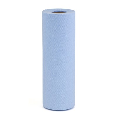 V40 DRC Kitchen Roll Towel,  Blue, 9.3&quot; x 11&quot;, 55/roll - 