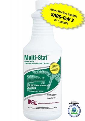 NCL Multi-Stat RTU Surface 
Disinfectant Cleaner - 
(12qts/cs)