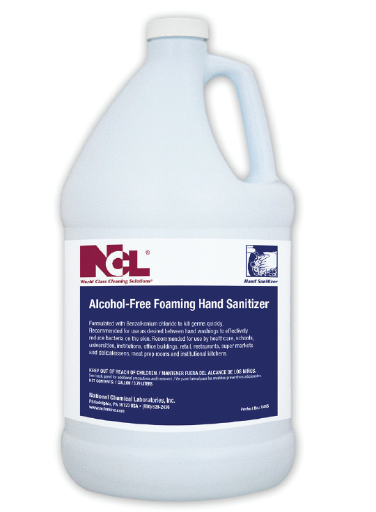 NCL afia Alcohol-Free Foaming  Hand Sanitizer - (4gal/cs)