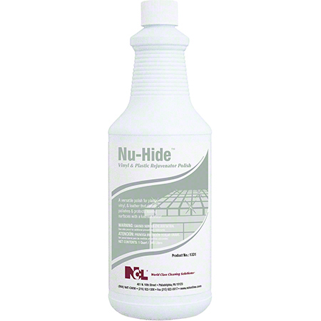 NCL Nu-Hide All Plastic 
Surface Rejuvenator &amp; Polish - 
(12qts/cs)
