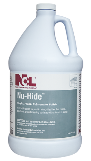 NCL Nu-Hide All Plastic
Surface Rejuvenator &amp; Polish -
(4gal/cs)