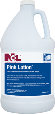 NCL Pink Lotion Pure Coconut
Oil Lotionized Hand Soap -
(4gal/cs)