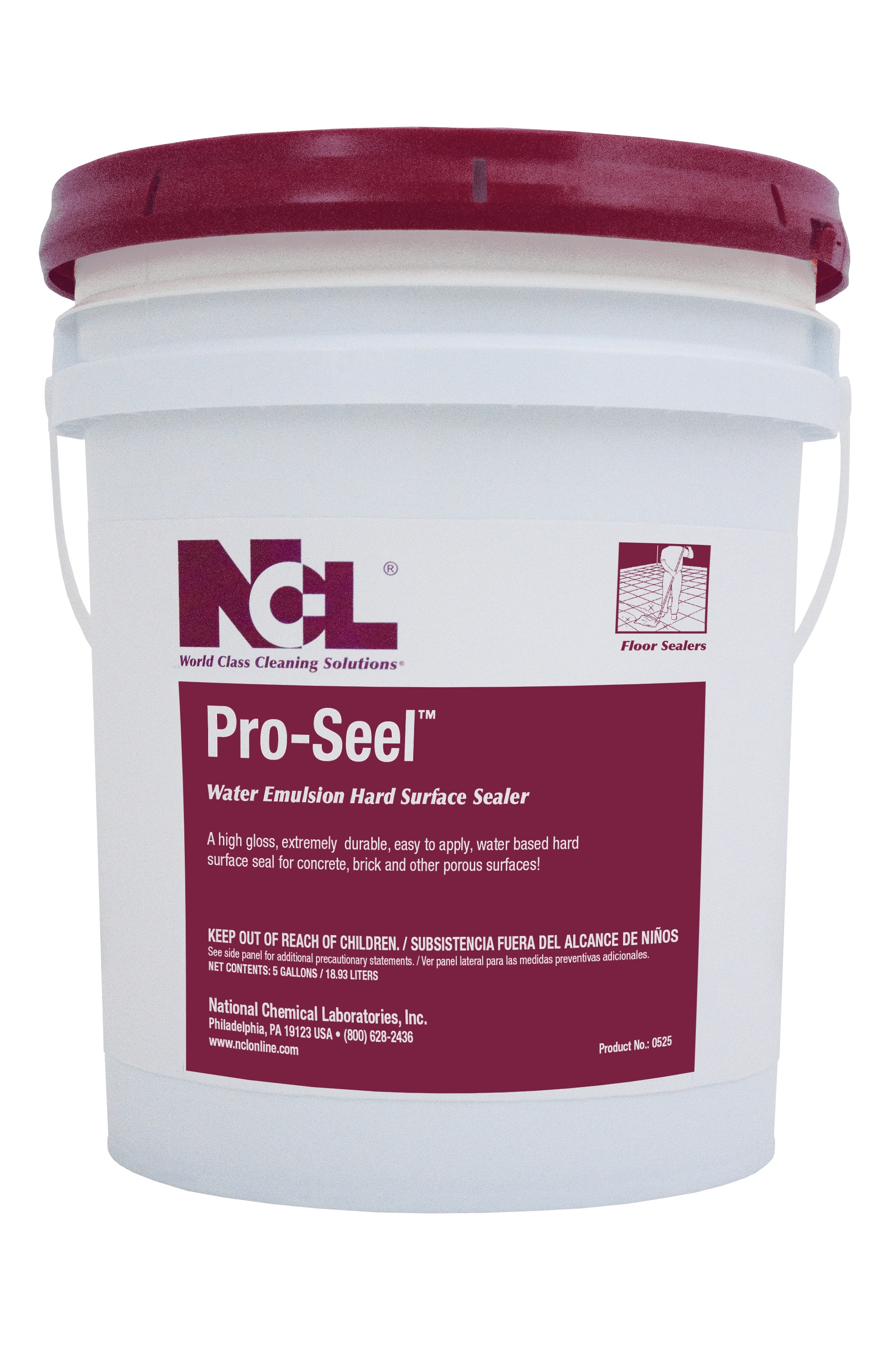 NCL Pro-Seel Water Emulsion
Concrete Sealer - (5gal)