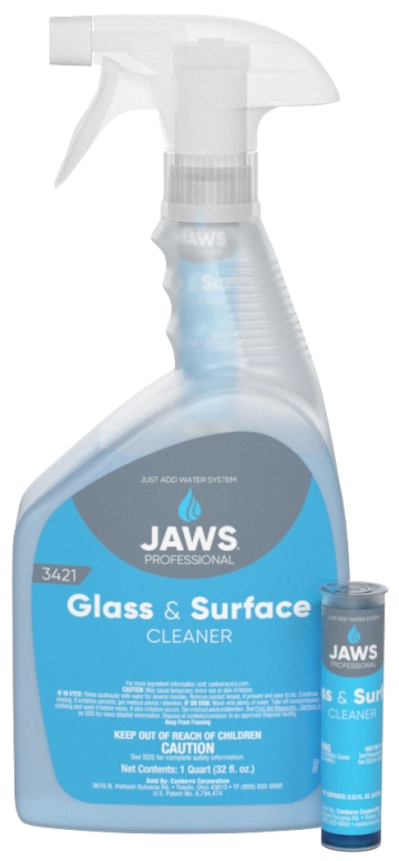 Husky JAWS Glass &amp; Surface 
Cleaner Bottle &amp; Trigger - 
(24/cs)
