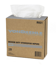 VonDrehle Medium Weight
Reusable Hydrospun Pop-Up Box
- (10bx/cs - 125/bx) 9&quot;x16.75&quot;
