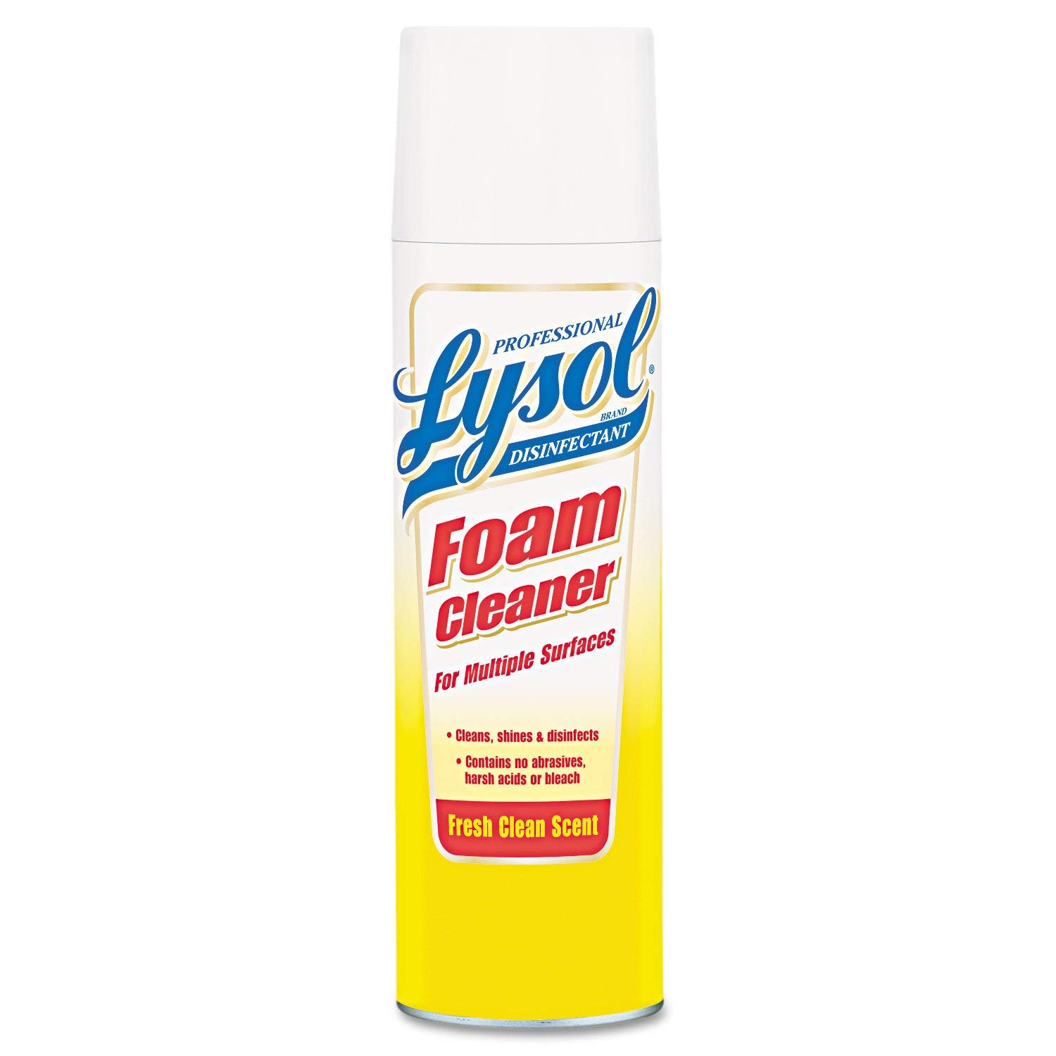 Lysol Foam Aerosol 
Disinfectant Cleaner, 24oz  - 
(12/cs)