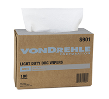 VonDrehle Light Duty Pop-Up
Box White Wiper - 
(9bx/cs - 100/bx)