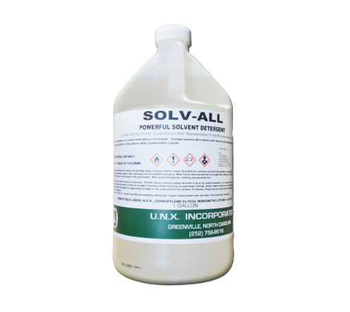 UNX SolvAll Powerful Solvent 
Detergent - (4gal/cs)