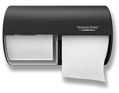 Transcend Side by Side
Micro-Core Tissue Dispenser,
Matte Black, each