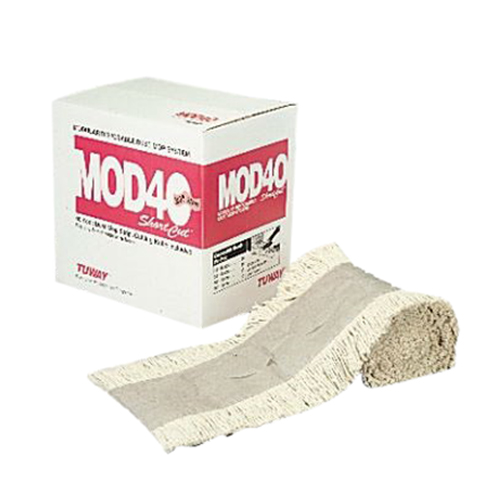 MOD-40 Disposable, Untreated Dust Mop, Pocket Style,