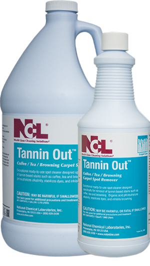 NCL Tannin Out Carpet Spot Remover - (12qts/cs)