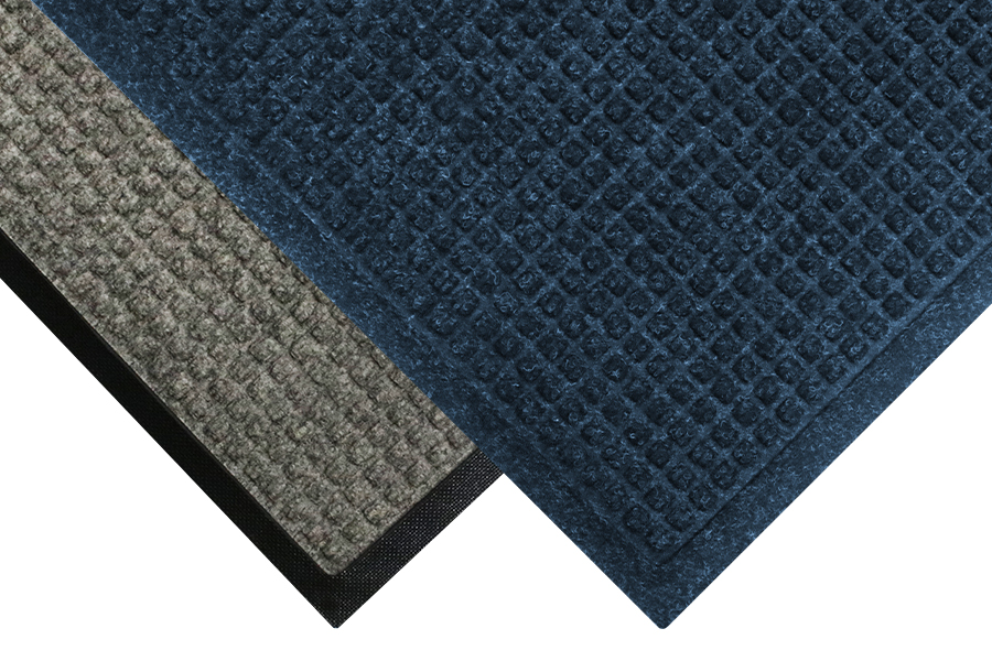 WaterHog Floor Mat, 4&#39; x 6&#39;, 
Charcoal, Smooth Backing