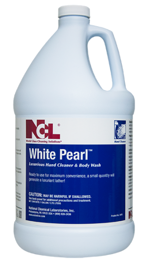 NCL White Pearl Luxurious
Hand Cleaner &amp; Body Wash -
(4/cs)
