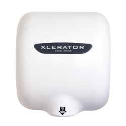 EXC XLERATOR Automatic Hand  Dryer, XL-W-110, White Epoxy