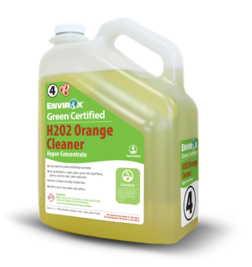 EnvirOx Absolute Green
Certified H2O2 Orange
Cleaner, Hyper-Concentrate, 1
gallon - (2/cs)