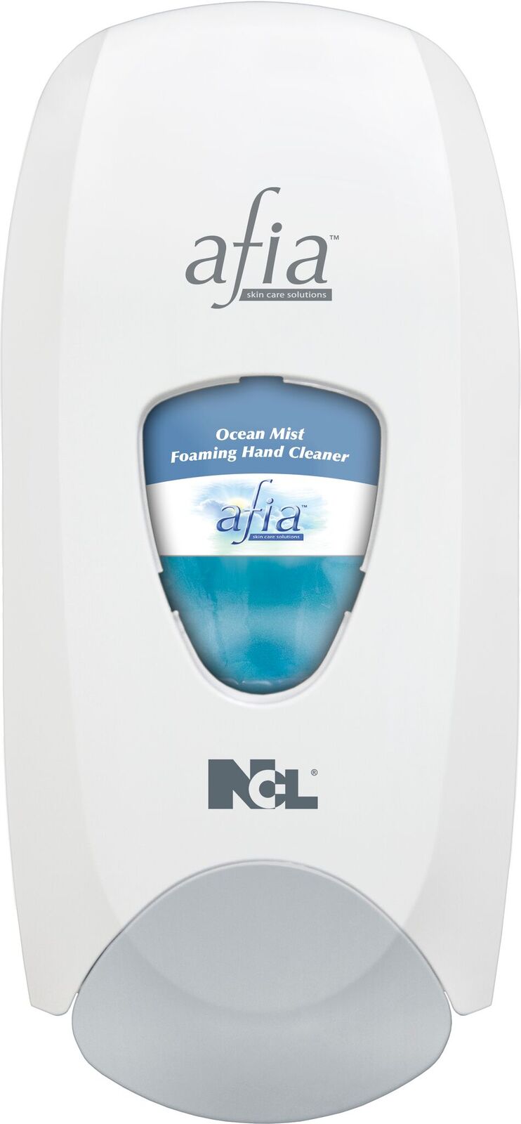 NCL afia Manual White Soap
Dispenser - (12/cs)