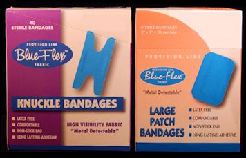 MD Blue Fab Patch Bandage
(25/bx)