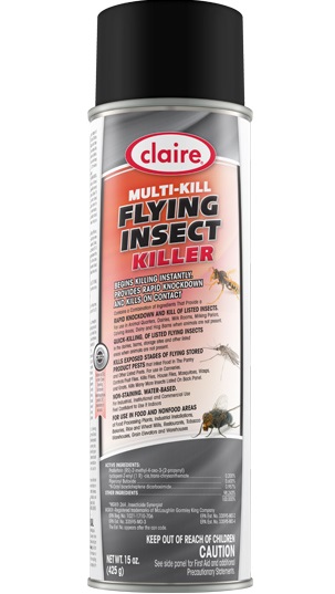 Claire Multi-Kill Flying Insect Killer, 15oz - (12/cs)