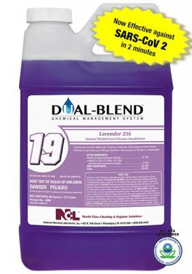 NCL DUAL BLEND #19 Lavender
Disinfectant 256, 80oz -
(4/cs)