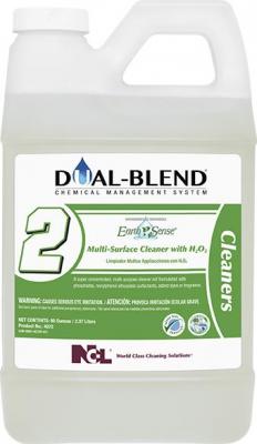 NCL DUAL BLEND #2 Earth Sense 
Multi-Surface Cleaner with 
H2O2 Super Concentrate, 80oz - 
(4/cs)