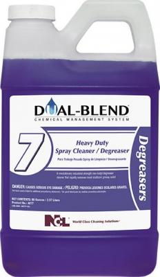 NCL DUAL BLEND #7 Heavy Duty
Spray Cleaner &amp; Degreaser,
80oz - (4/cs)